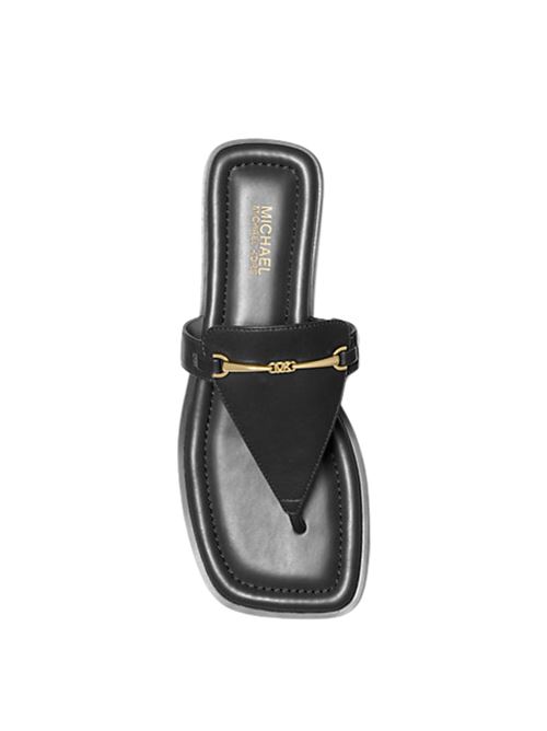 Sandalo donna nero in pelle Michael Kors | 40S5LEFS1L001